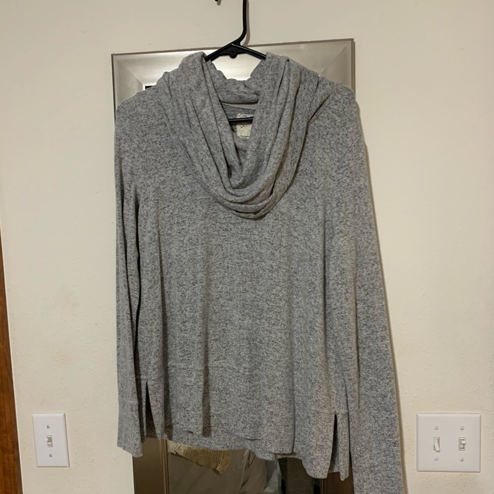 Gray sweater
